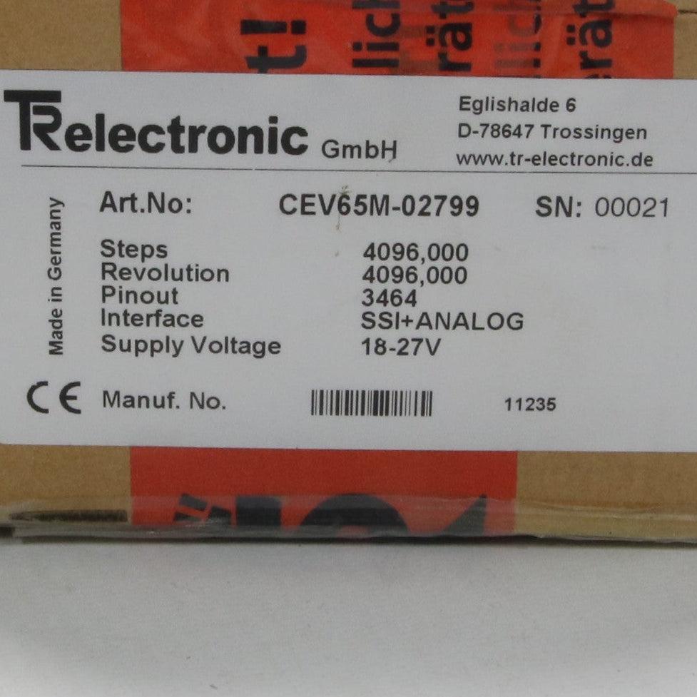 TR Electronic CEV65M-02799 Absolute Rotary Encoder-Absolute Rotary Encoder-Used Industrial Parts