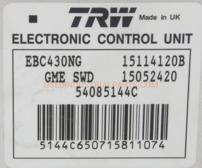 TRW Electronic Control Unit EBC430NG-Electronic Control Unit-AC-04-03-Used Industrial Parts