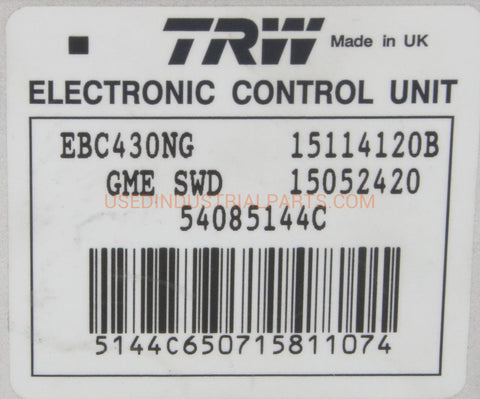 Image of TRW Electronic Control Unit EBC430NG-Electronic Control Unit-AC-04-03-Used Industrial Parts