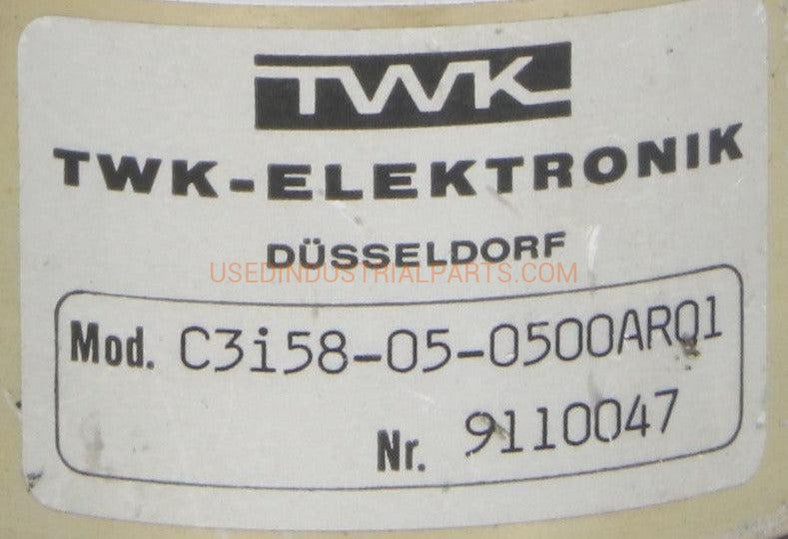 TWK Elektronik Rotary Encoder C3i58-05-05000AR01-Rotary Encoder-CD-04-07-Used Industrial Parts