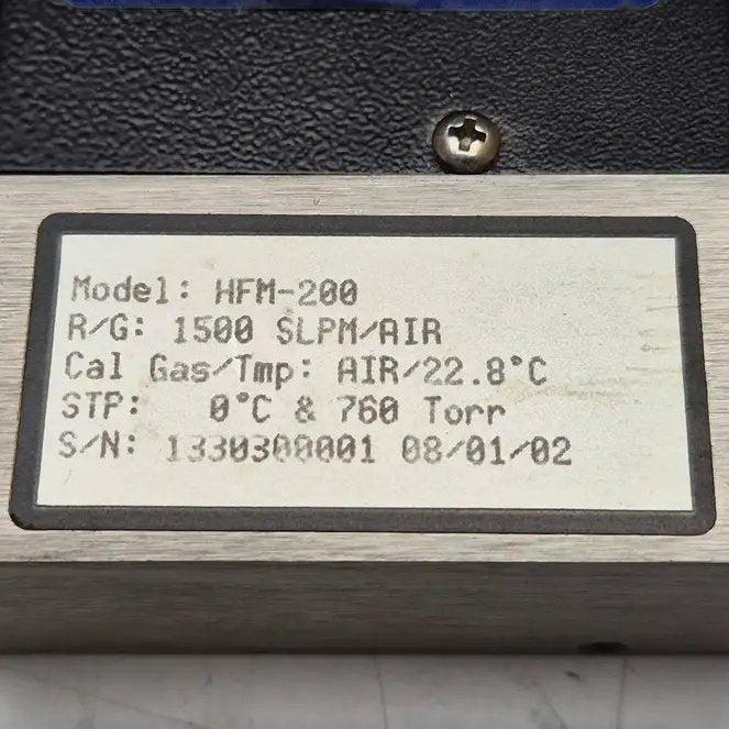 Teledyne Hastings Instruments HFM-200 Mass Flow Controller-Mass Flow Controller-Used Industrial Parts