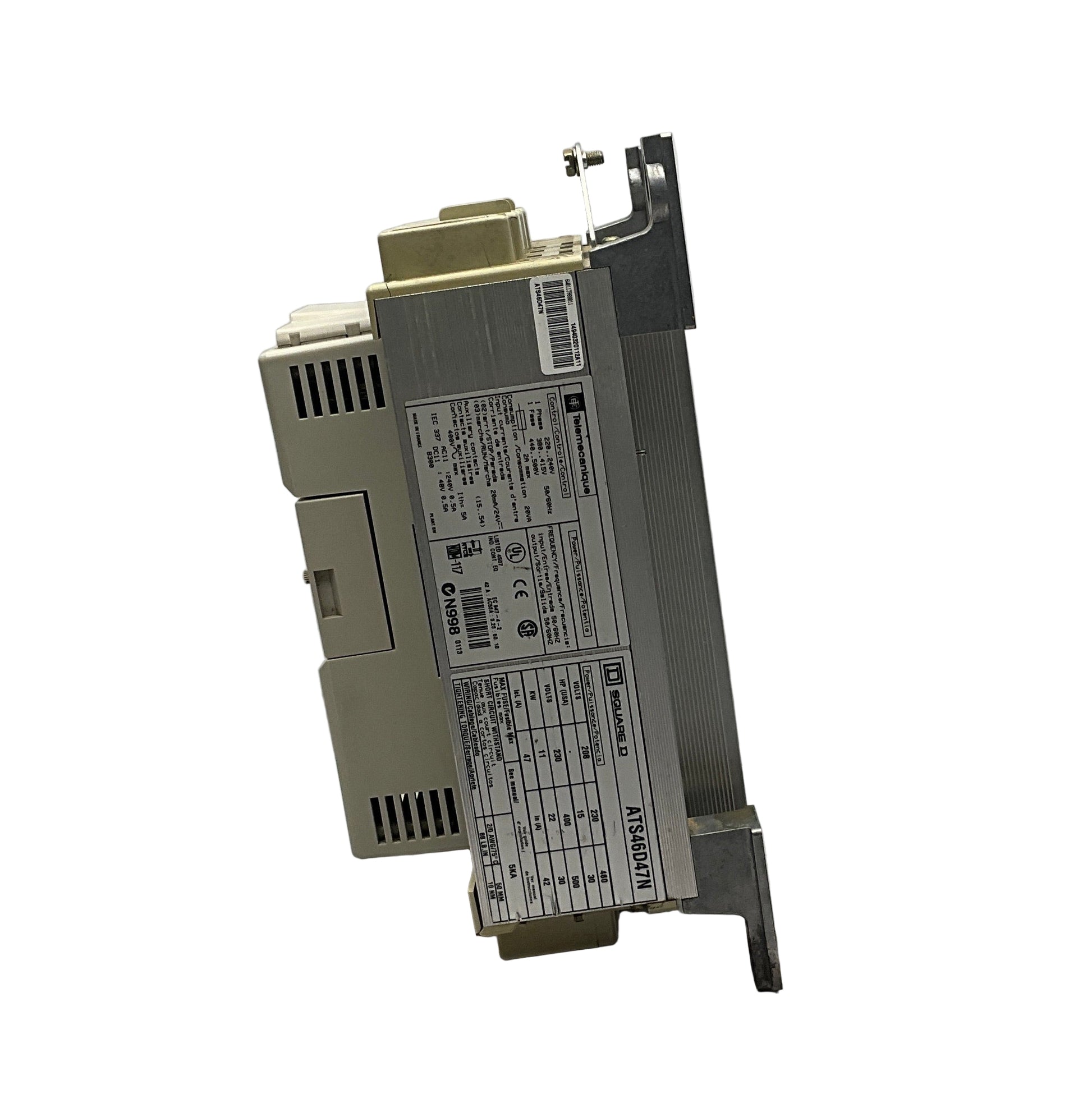Telemecanique ATS46D47N Altistart 46 Soft Starter-Soft Starter-Used Industrial Parts