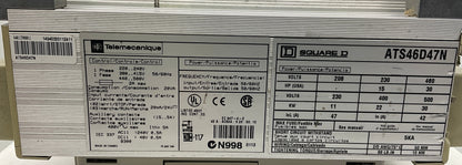 Telemecanique ATS46D47N Altistart 46 Soft Starter-Soft Starter-Used Industrial Parts