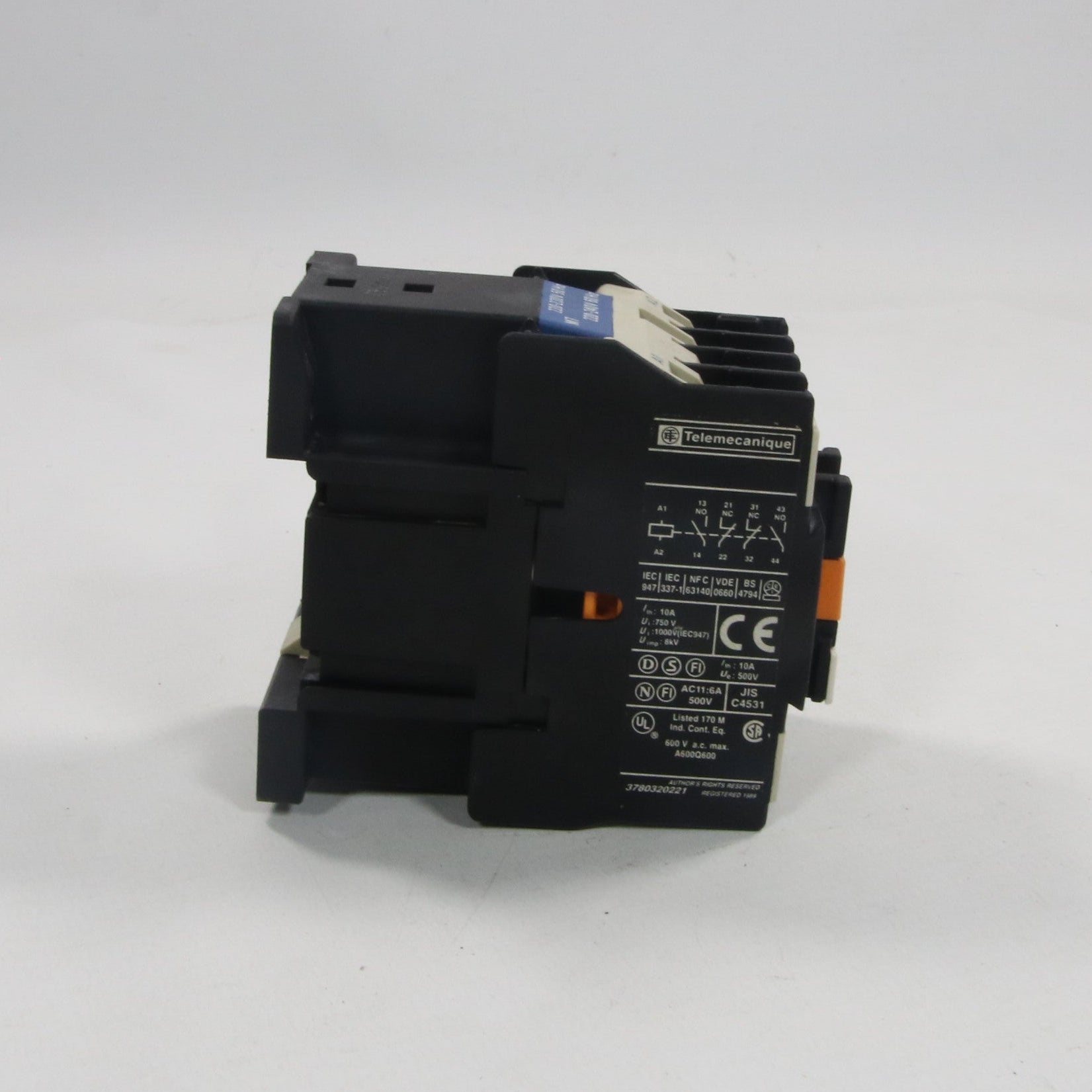 Telemecanique CA2-DN-22 Auxiliary Contactor - 230V-Auxiliary Contactor-Used Industrial Parts