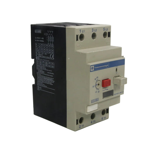 Telemecanique GV3-M63 Motor Circuit Breaker-Motor Circuit Breaker-01-AA-05-08-02-6152429457461-Used Industrial Parts
