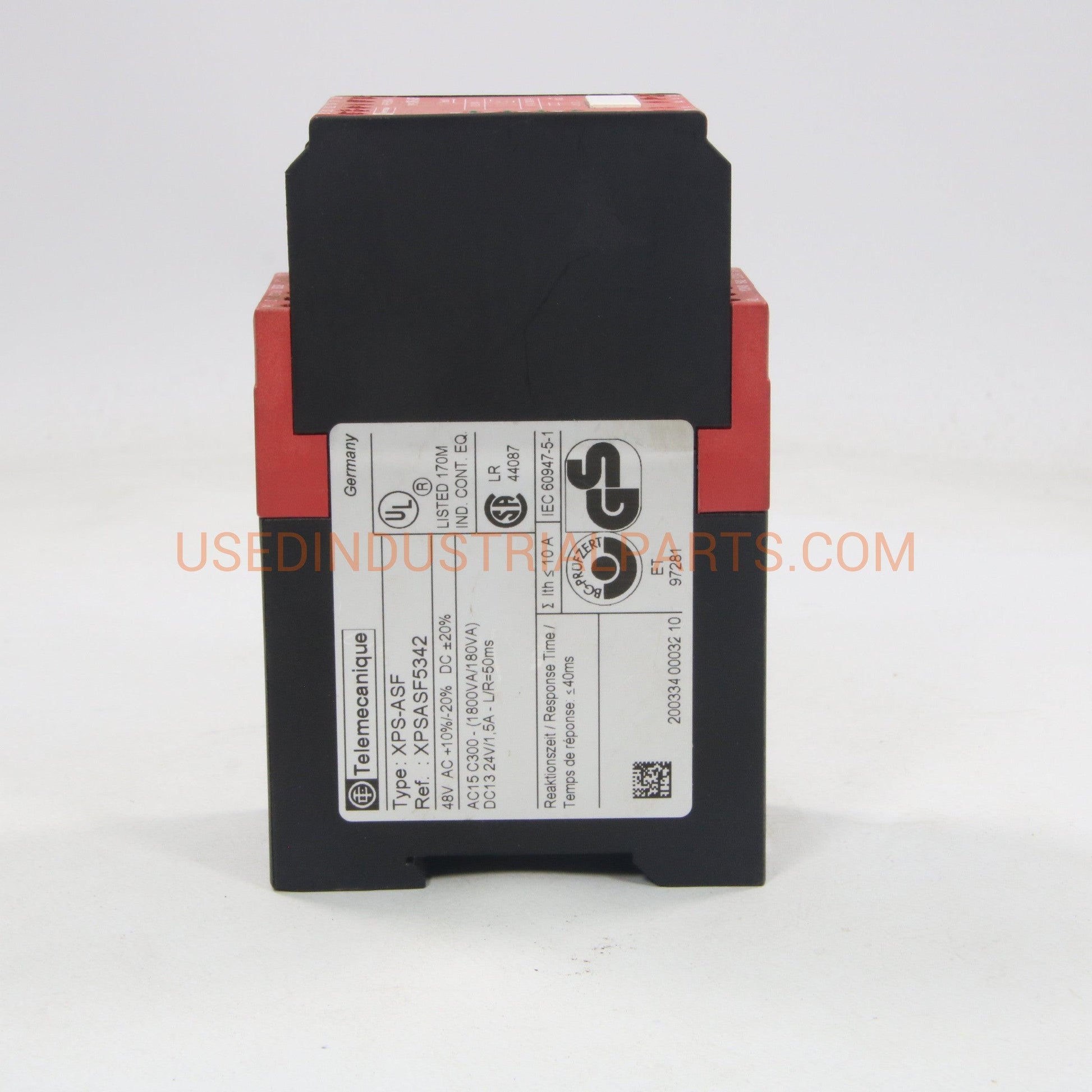 Telemecanique Preventa XPS-ASF Safety Relay 5342-Safety Relay-AB-07-04-Used Industrial Parts