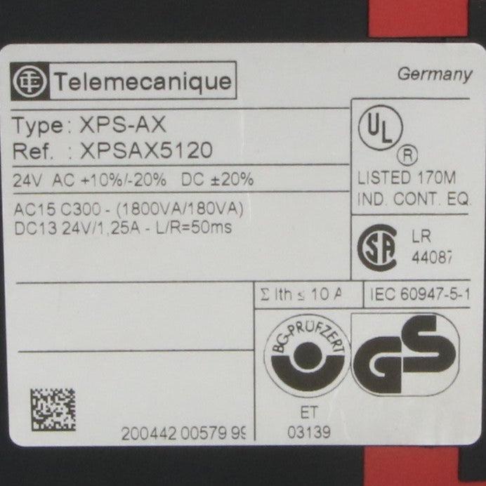 Telemecanique Preventa XPS AX Emergency Stop-Emergency Stop Relay-Used Industrial Parts