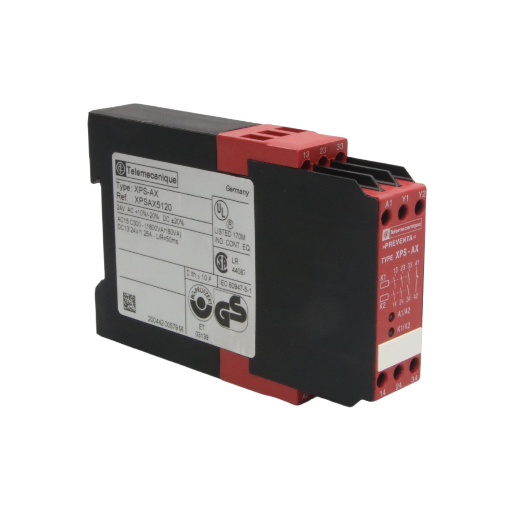Telemecanique Preventa XPS AX Emergency Stop-Emergency Stop Relay-Used Industrial Parts