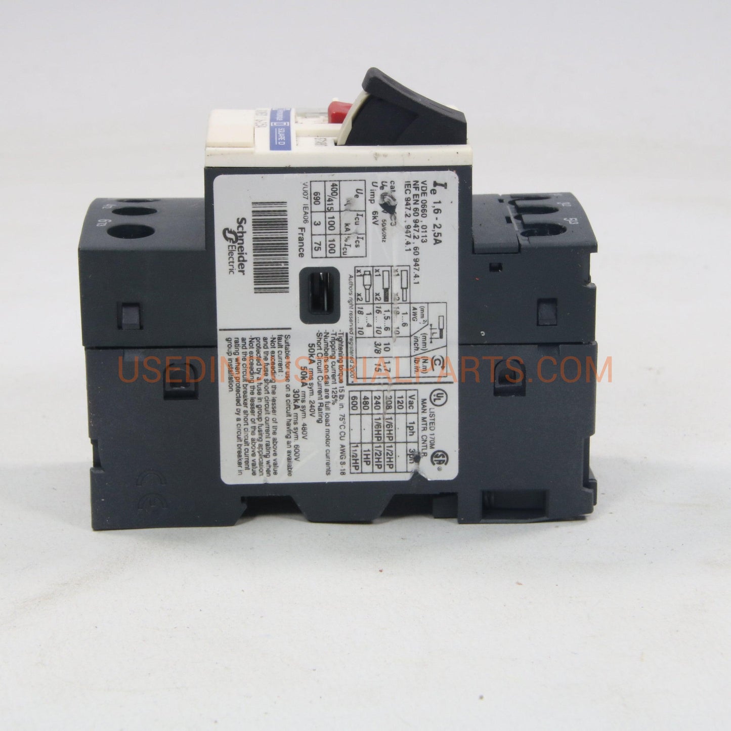 Telemecanique Square D GV2ME07 Circuit Breaker-Circuit Breaker-AA-04-02-Used Industrial Parts