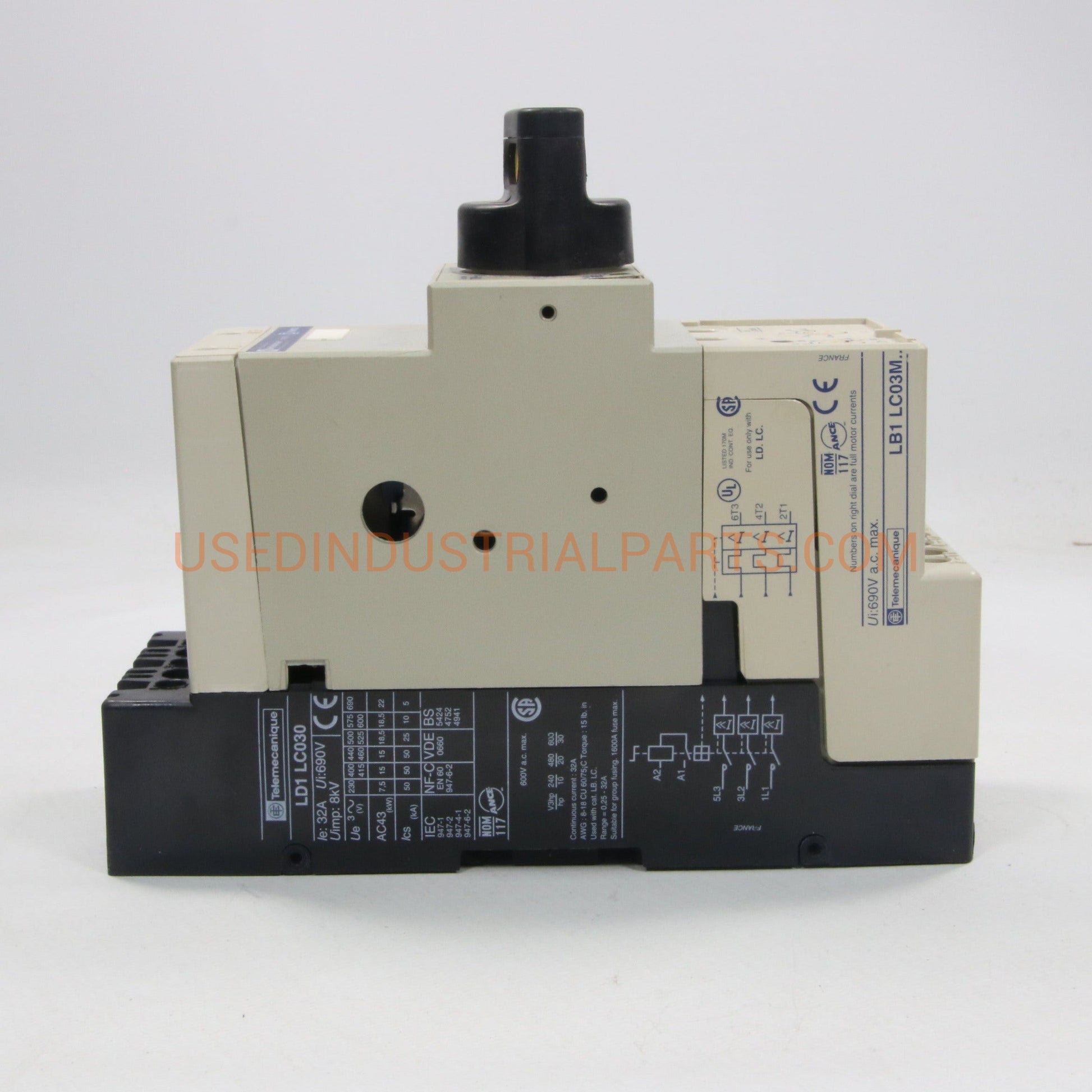 Telemecanique Square D LD1 LC030M Contactor Breaker-Contactor Breaker-AD-05-02-Used Industrial Parts