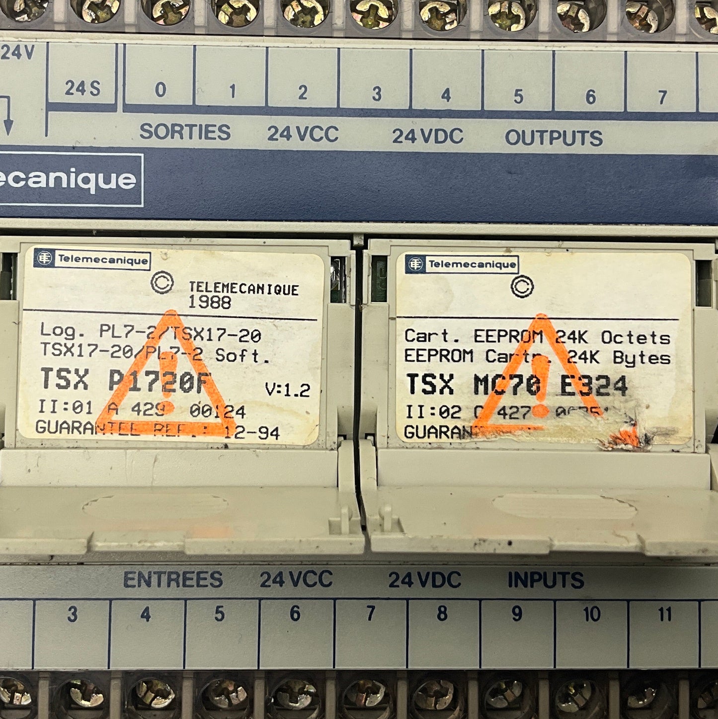 Telemecanique TSX 1724012 Programmable Controller-Programmable Controller-Used Industrial Parts