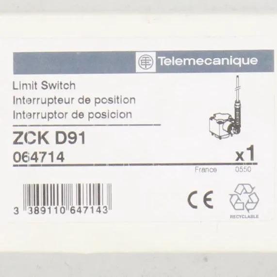 Telemecanique ZCK D91 Limit Switch Head-Limit Switch Head-Used Industrial Parts