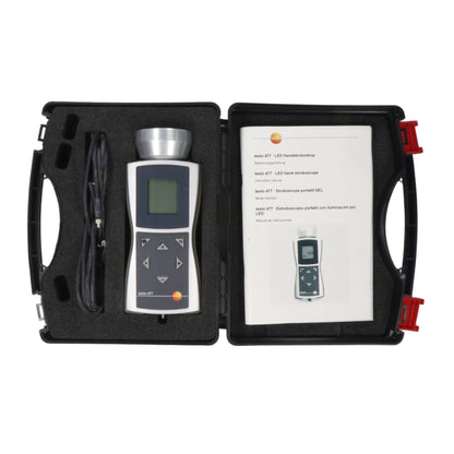 Testo 477 Handheld LED Stroboscope-Stroboscope-Used Industrial Parts