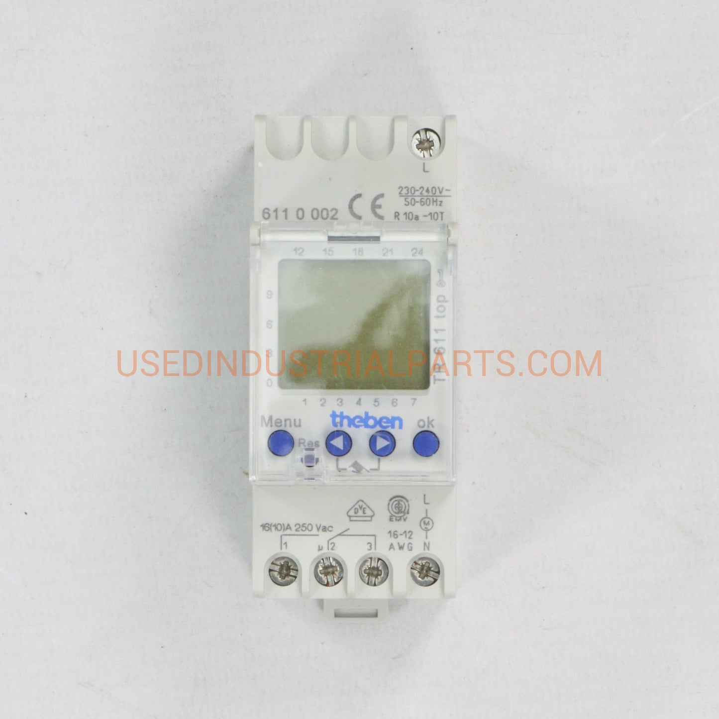 Theben Termina TR 611 Top Time Switch-Digital Time Switch-AC-06-05-Used Industrial Parts