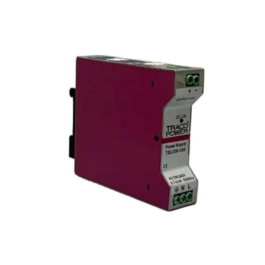 Traco Power TSL 030-124 AC/DC DIN-Rail Power Supply-AC/DC DIN-Rail Power Supply-01-AB-02-08-07-6152430082058-Used Industrial Parts
