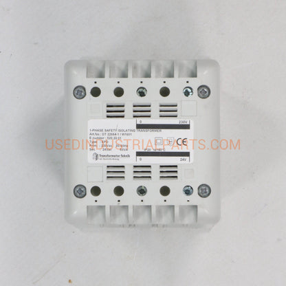 Transformator-Teknik DT 22664-1/W1601 Single Phase Isolating Transformer-Isolating Transformer-AE-02-04-Used Industrial Parts