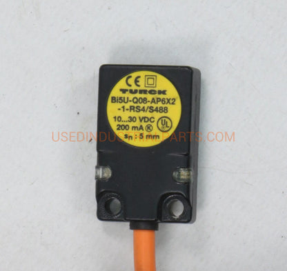 Turck Bi5U-Q08-AP6X2-1-RS4/S488 Inductive Sensor-Inductive Sensor-AC-06-03-Used Industrial Parts