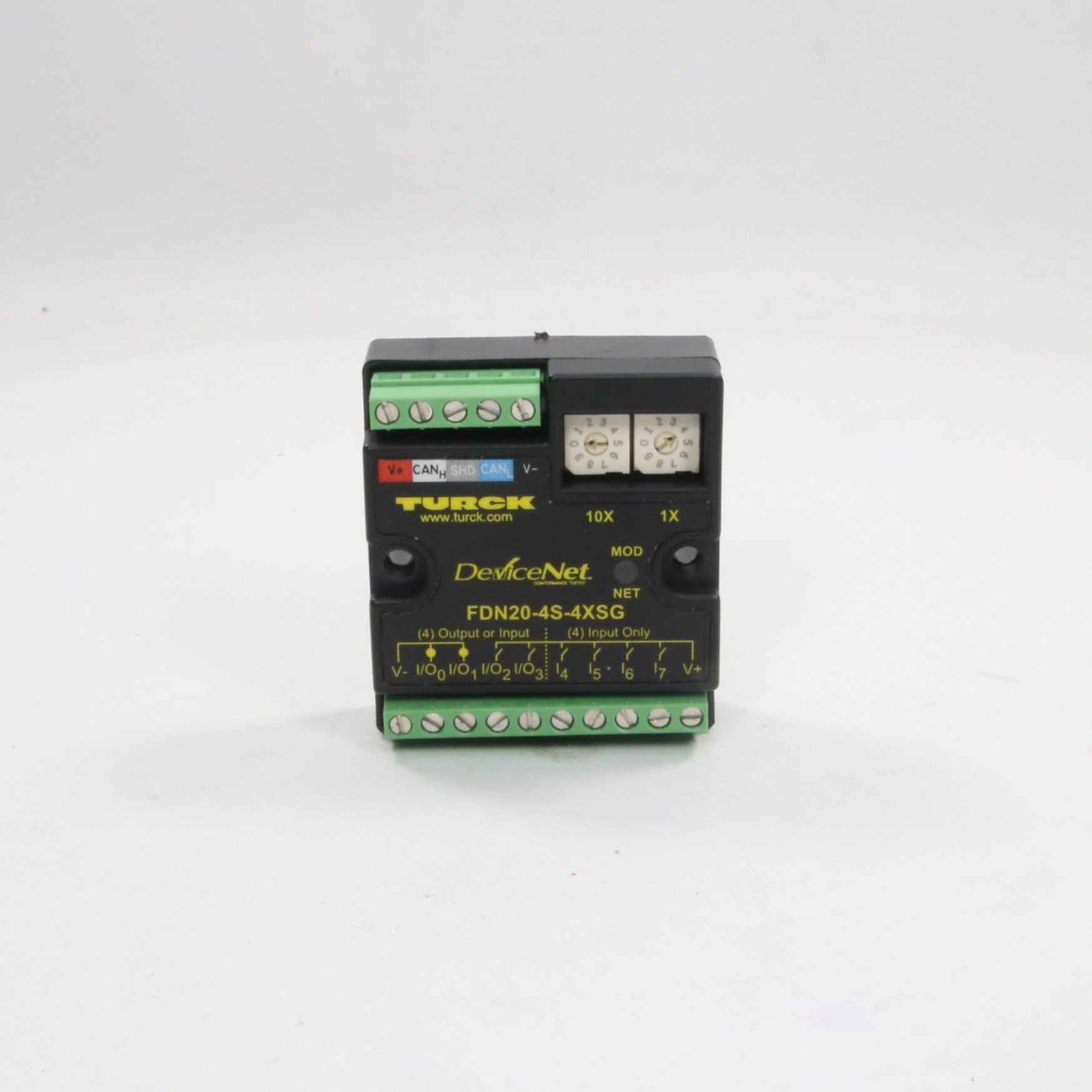 Turck FDN20-4S-4XSG DeviceNet I/O Module-DeviceNet I/O Module-Used Industrial Parts