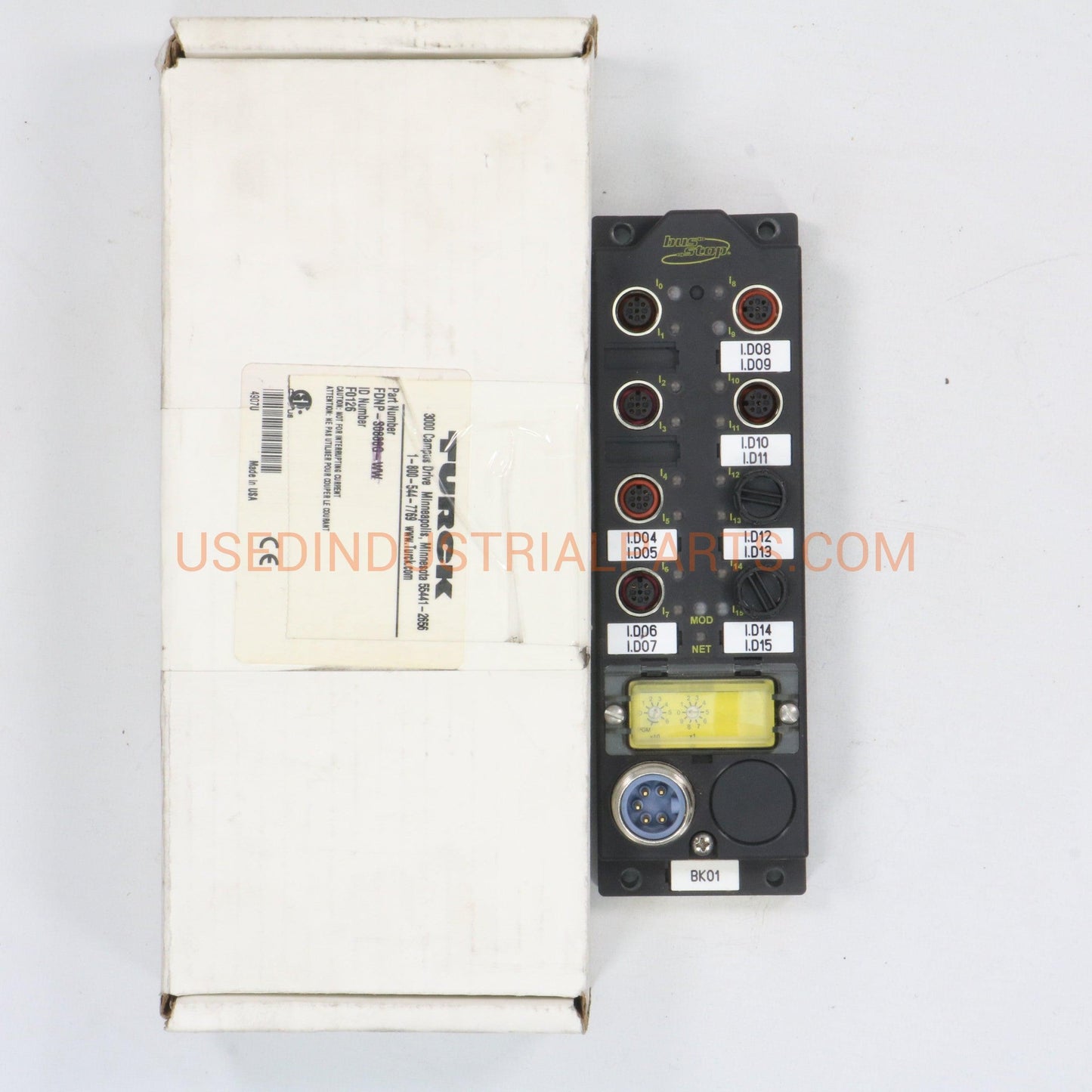 Turck FDNL-S1600-W I/O Module-I/O Module-AA-04-03-Used Industrial Parts