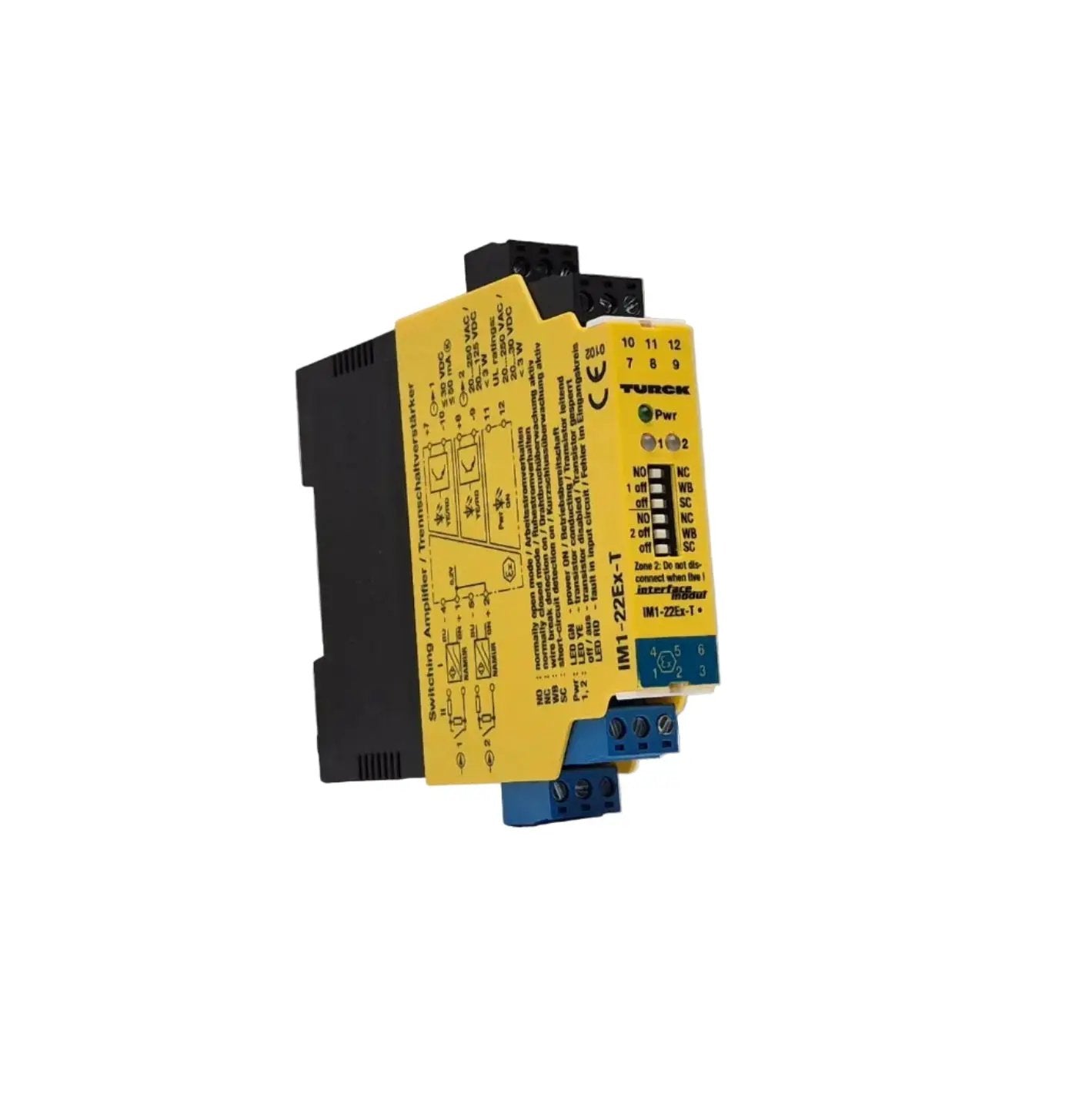Turck IM1-22Ex-T Switching Amplifier-Switch Amplifier-01-AB-01-09-01-6152429763777-Used Industrial Parts