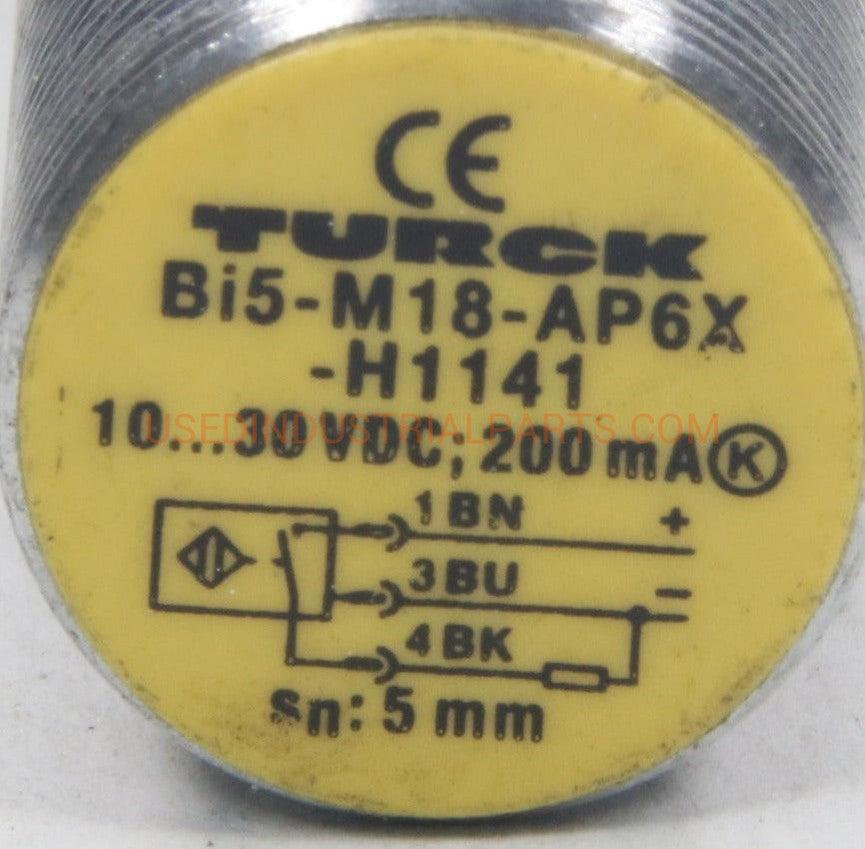 Turck Inductive Sensor Bi5-M18-AP6X-H1141-Inductive Sensor-AB-06-02-Used Industrial Parts