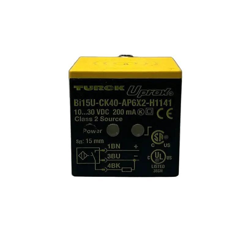Turck Uprox Bi5U-CK40-AP6X2-H1141 Inductive Sensor-Inductive Sensor-Used Industrial Parts
