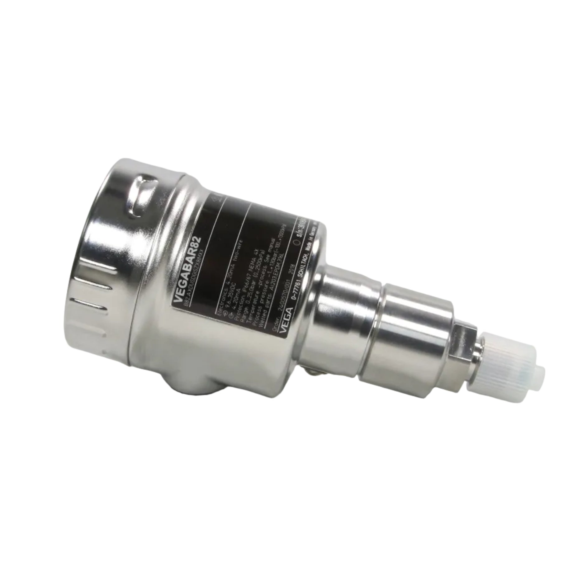 Vega Vegabar 82 Pressure Transmitter - B82.AXDUSDGISZX8IMXX-Pressure Transmitter-Used Industrial Parts