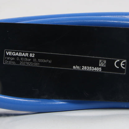 Vega Vegabar 82 Pressure Transmitter - B82.AXDUSHGGSHX8SMXX-Pressure Transmitter-Used Industrial Parts
