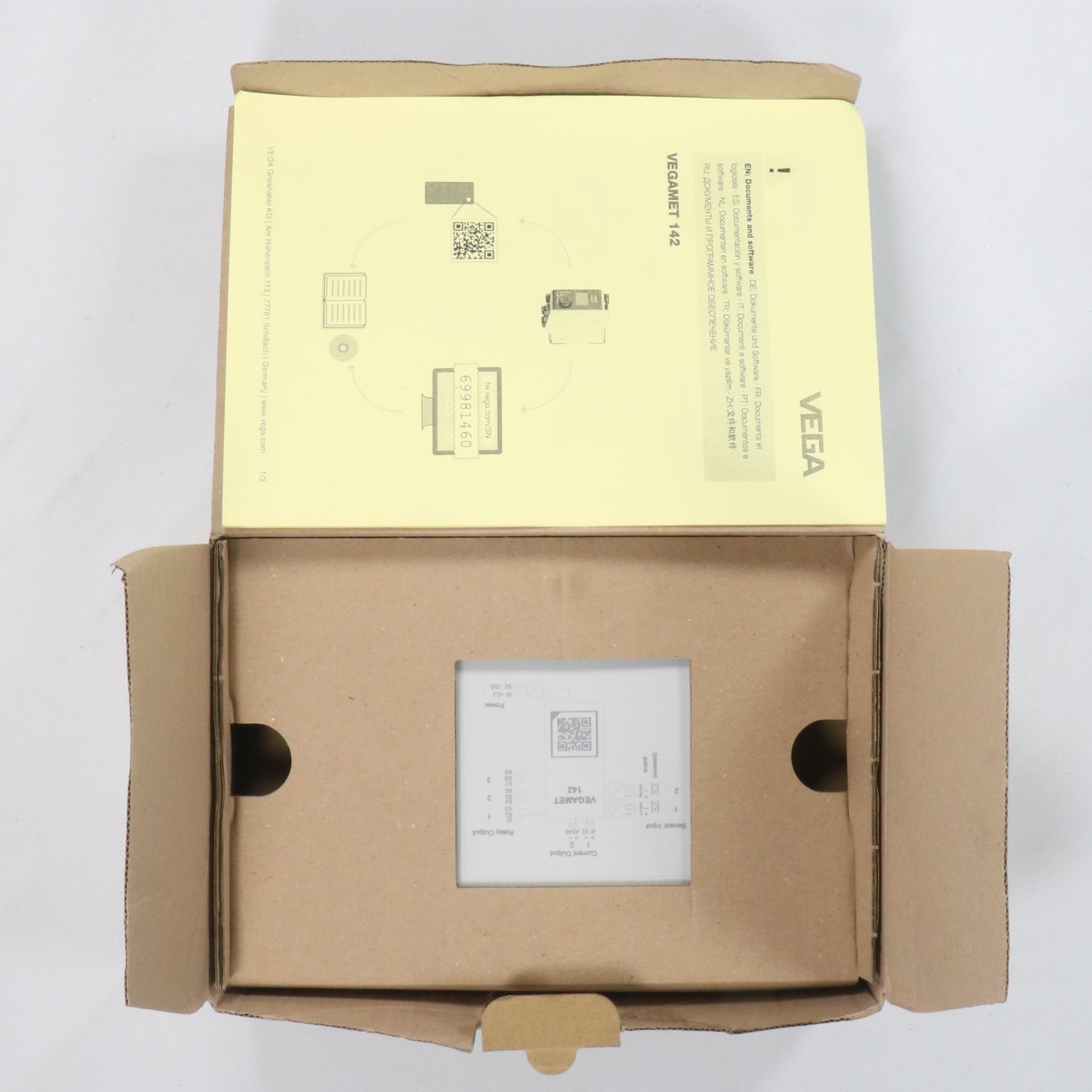 Vega Vegamet 142 Compact Controller-Compact Controller-Used Industrial Parts