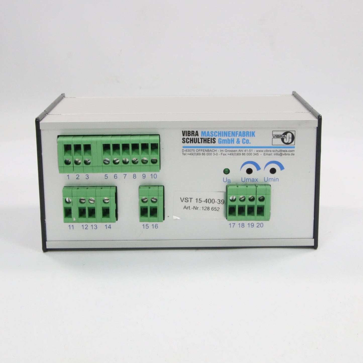 Vibra Schultheis Maschinenfabrik VIB 509 Thyristor Controller-Thyristor Controller-Used Industrial Parts