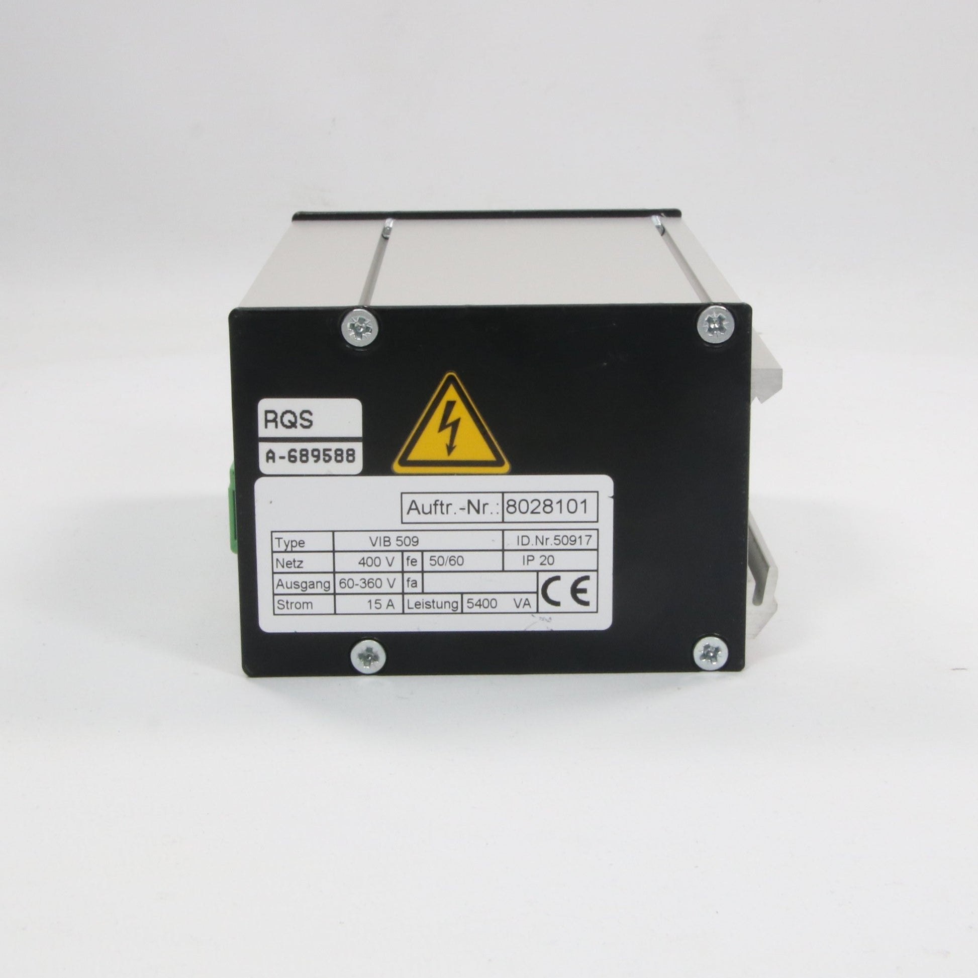 Vibra Schultheis Maschinenfabrik VIB 509 Thyristor Controller-Thyristor Controller-Used Industrial Parts
