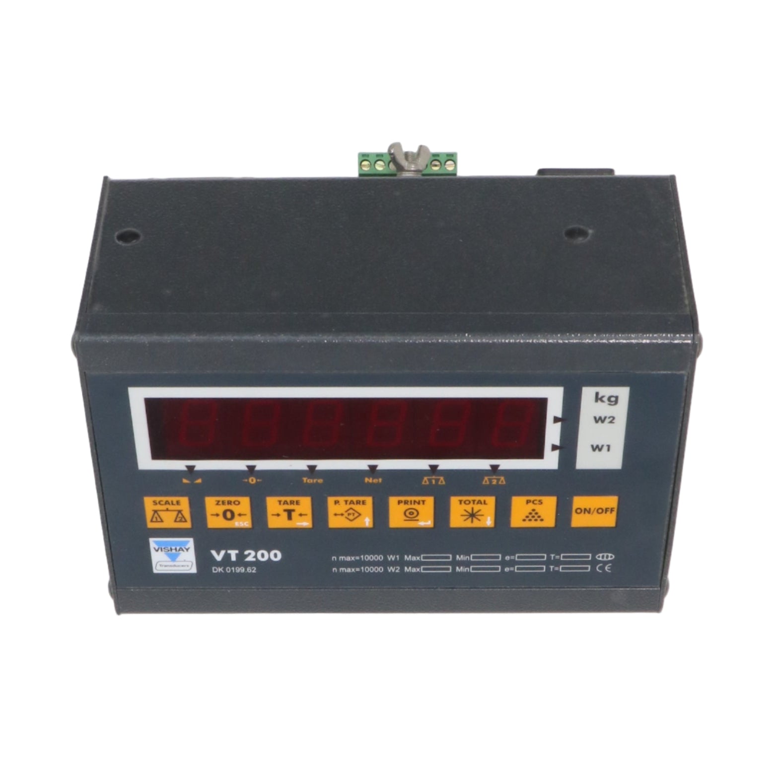 Vishay Transducers VT 200 Weight Indicator-Weight Indicator-Used Industrial Parts