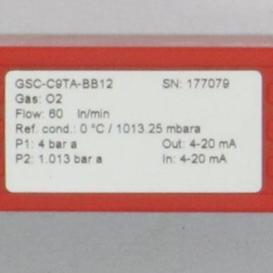 Vogtlin Red-y GSC C9TA BB12 Mass Flow Controller-Mass Flow Controller-Used Industrial Parts