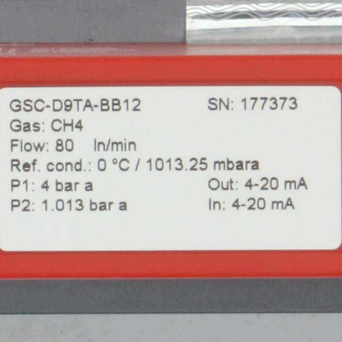 Vogtlin Red-y GSC D9TA BB12 CH4 Mass Flow Controller-Mass Flow Controller-Used Industrial Parts