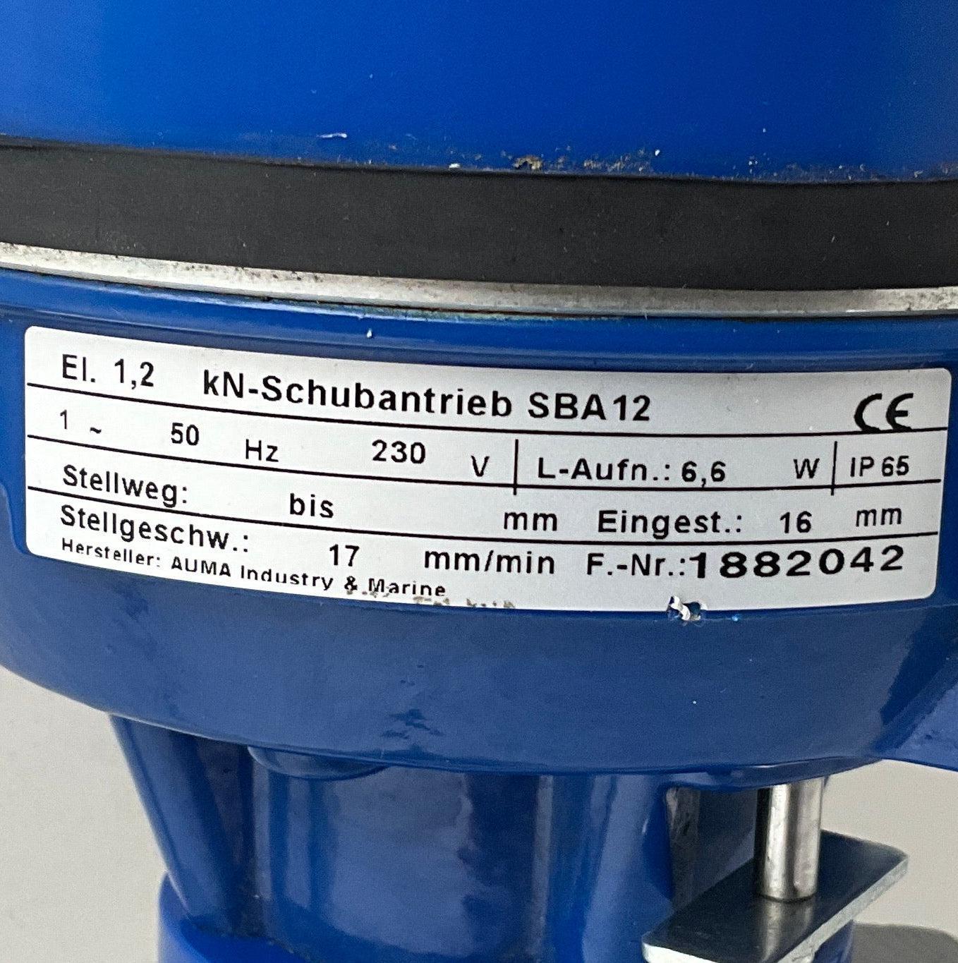 Von Rohr Armarturen AG VLP40FBAA8AB1.32A16W Control Valve-Control Valve-Used Industrial Parts