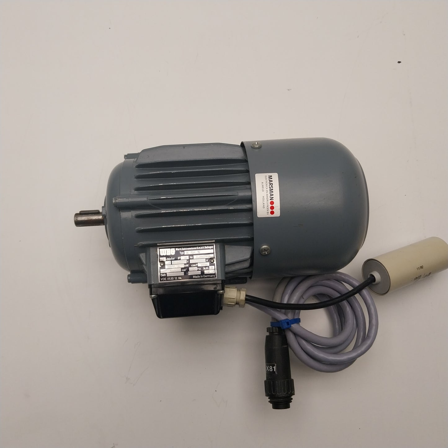 WEG CC 734 TE Single Phase Electric Motor-Electric Motor-Used Industrial Parts