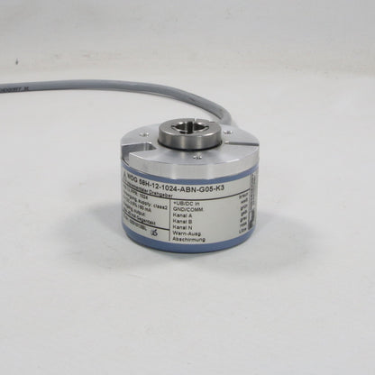 Wachendorff Elektronik WDG 58H-12-1024-ABN-G05-K3 Rotary Pulse Encoder-Rotary Pulse Encoder-Used Industrial Parts