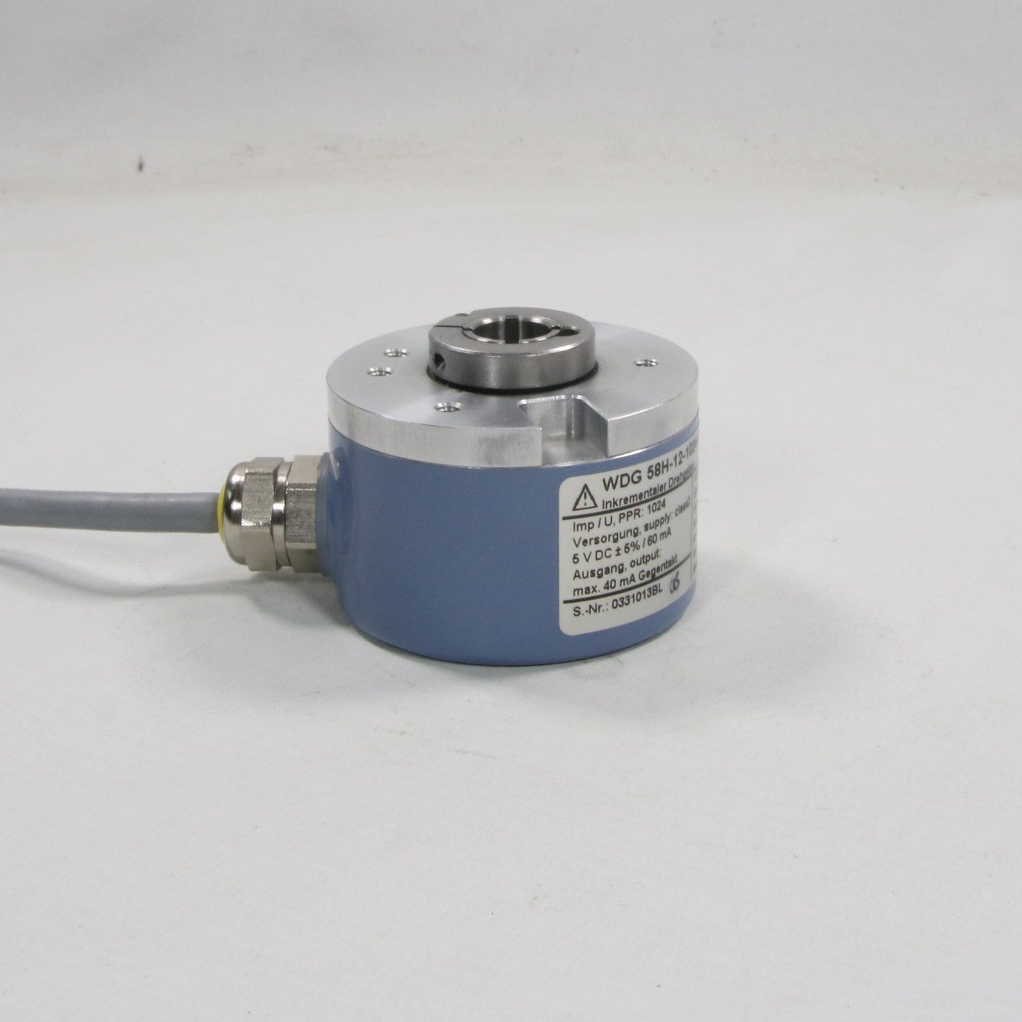 Wachendorff Elektronik WDG 58H-12-1024-ABN-G05-K3 Rotary Pulse Encoder-Rotary Pulse Encoder-Used Industrial Parts