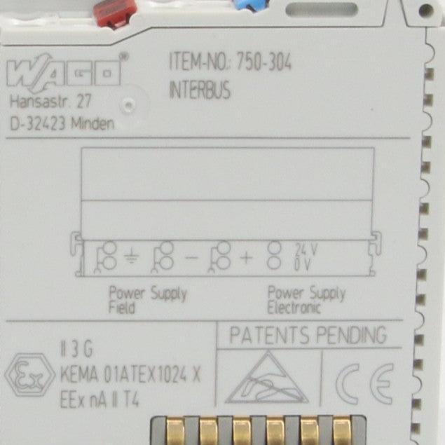 Wago 750 304 Interbus Fieldbus Coupler-Fieldbus Coupler-Used Industrial Parts