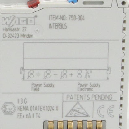 Wago 750 304 Interbus Fieldbus Coupler-Fieldbus Coupler-Used Industrial Parts