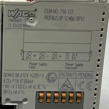Wago 750-333 Fieldbus Coupler-Fieldbus Coupler-Used Industrial Parts