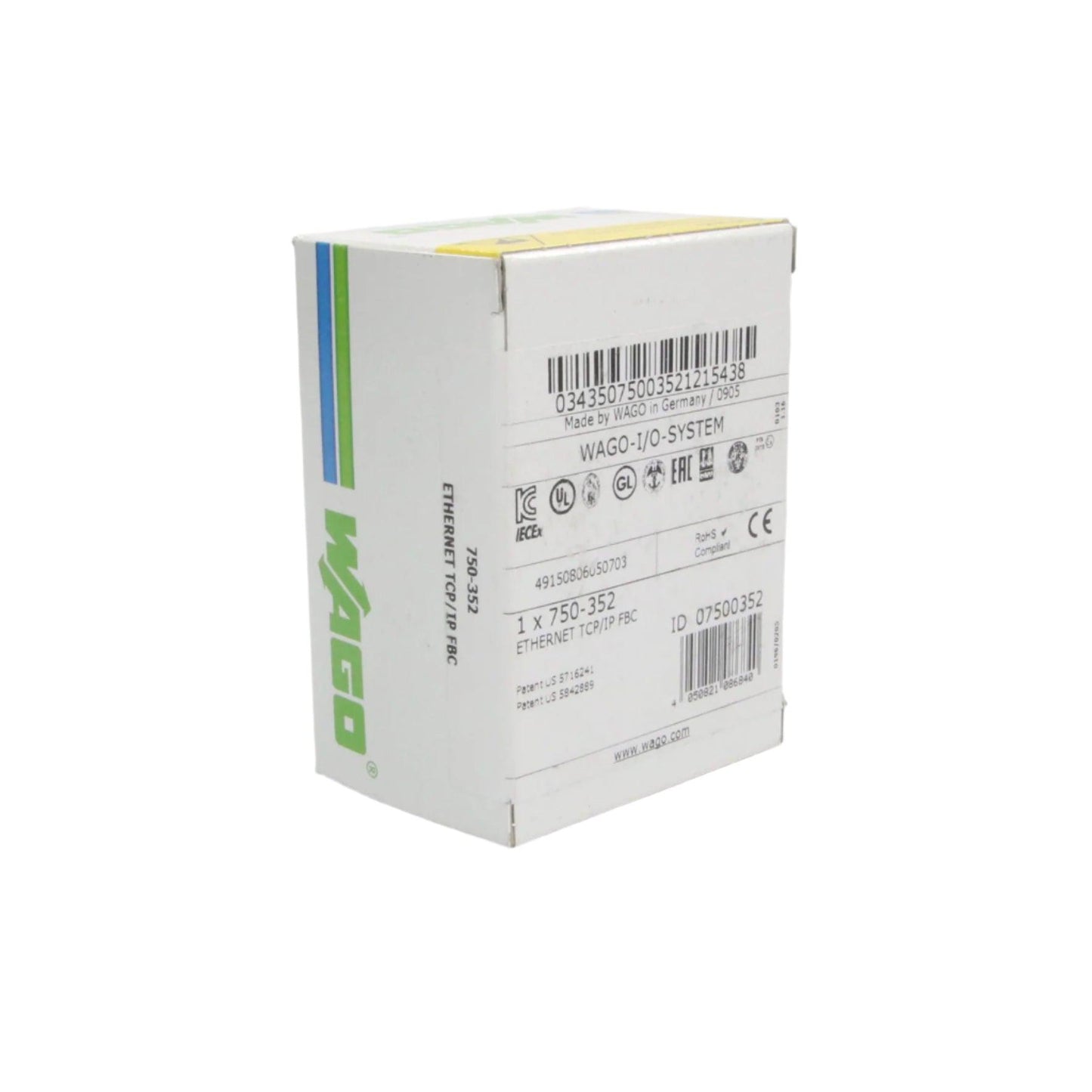 Wago 750 352 Ethernet Coupler-Ethernet Coupler-Used Industrial Parts