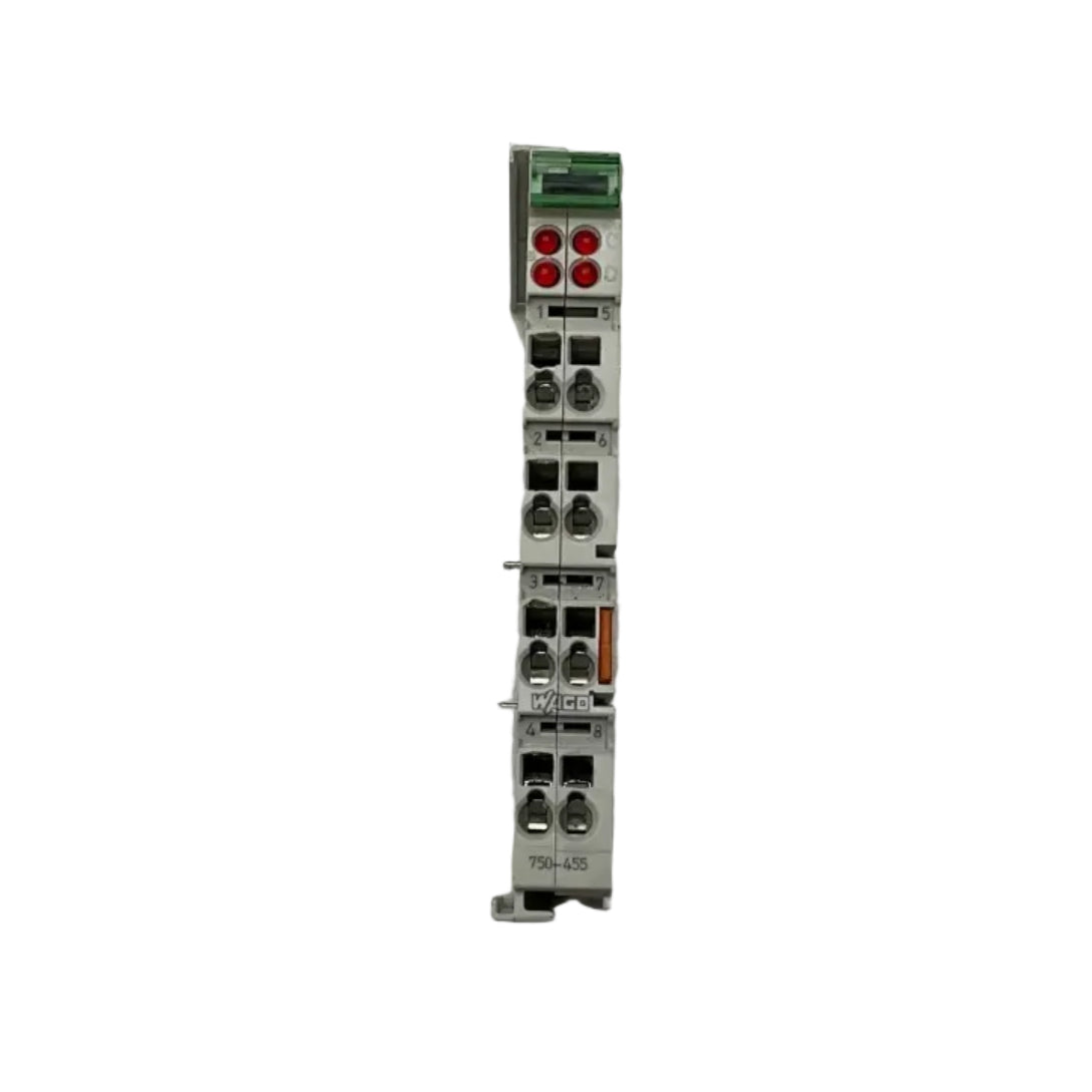 Wago 750-455 Analog Input Module-Analog Input Module-Used Industrial Parts