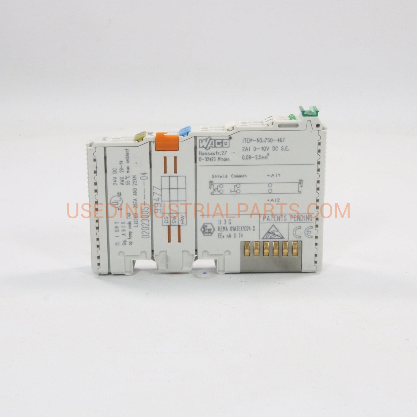 Wago 750 467 Analog Input Module-Analog Input Module-CA-06-06-06-Used Industrial Parts