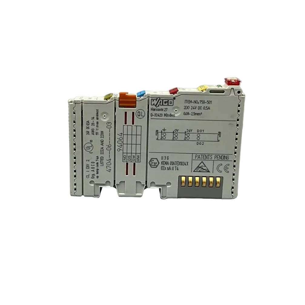 Wago 750-501 Digital Output Module-Digital Output Module-Used Industrial Parts