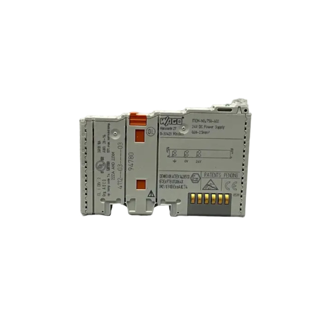 Wago 750-602 24V DC Power Supply Module-Power Supply Module-Used Industrial Parts