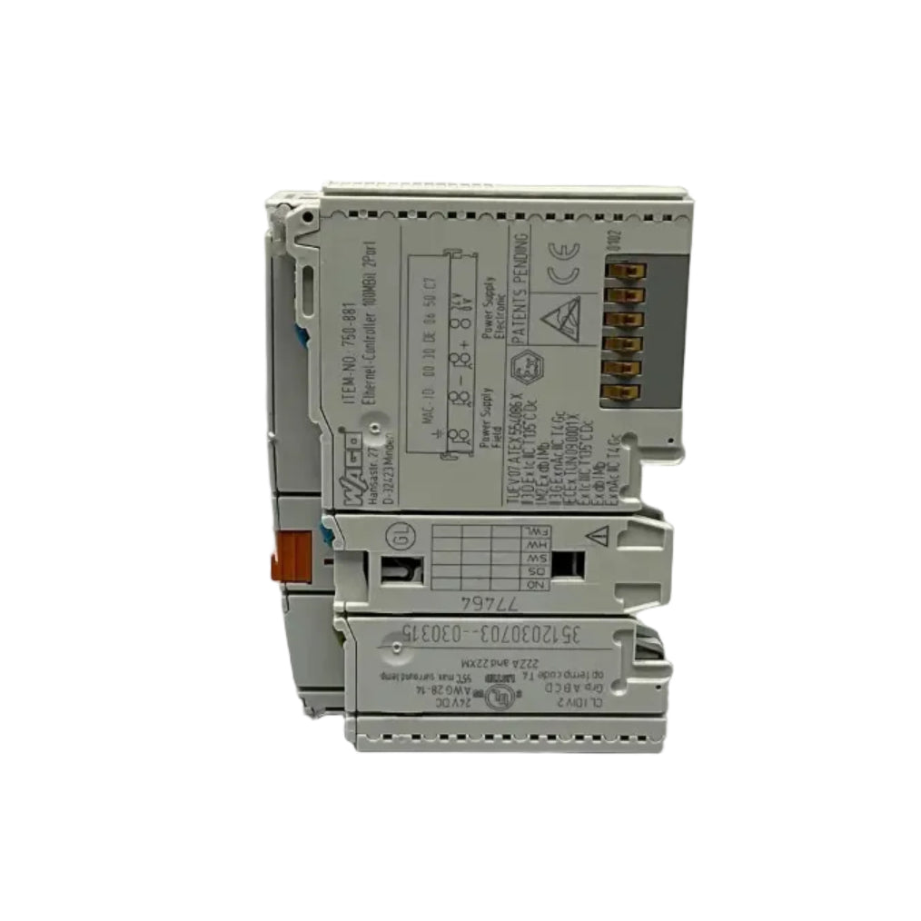 Wago 750-881 Ethernet Programmable Fieldbus Controller-Used Industrial Parts