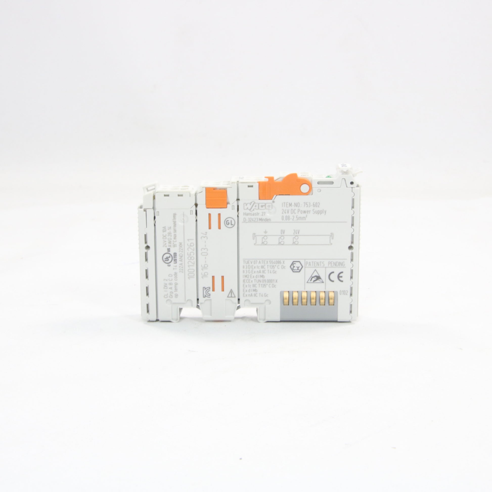Wago 753-602 Power supply module-Power Supply Module-Used Industrial Parts