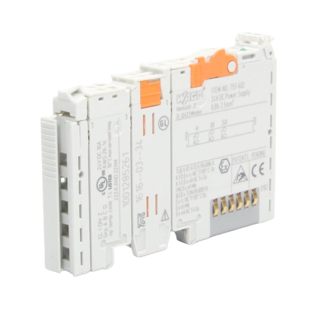 Wago 753-602 Power supply module-Power Supply Module-Used Industrial Parts