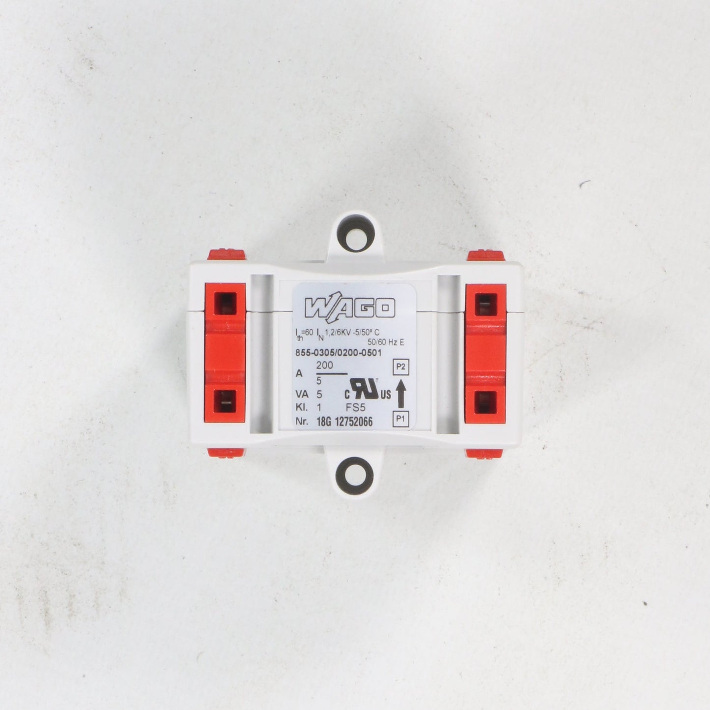 Wago 855-030/0200-0501 Plug-in Current Transformer-Plug-in Current Transformer-Used Industrial Parts